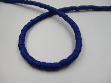 Polymer Clay Disc 4mm  40cm Royl Blue