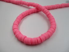 Polymer Clay Disc 6mm 40cm Creamy Pink