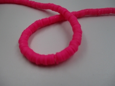 Polymer Clay Disc 6mm 40cm Bubel Gum Pink