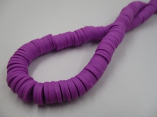 Polymer Clay Disc 8mm 40cm Purple