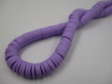 Polymer Clay Disc 8mm 40cm Lt Purple