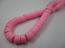 Polymer Clay Disc 8mm 40cm Baby Pink