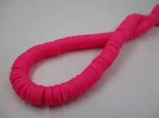 Polymer Clay Disc 8mm 40cm Hot Pink