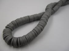 Polymer Clay Disc 8mm 40cm Grey