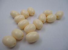 PONY BEADS 9X12MM OVAL PEACH 250G