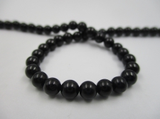 Tourmaline Black 4mm +/-90pcs