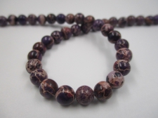 Purple Sea Sediment 4mm +/-92pcs