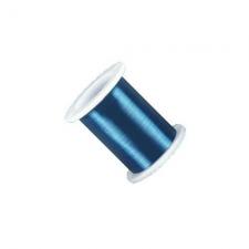 WIRE 0.25MM/TR.BLUE 28M
