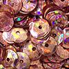 SEQUIN 6MM PINK LASER 100GRAMS