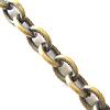 CHAIN HEAVY 2 2M A/BRASS