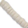 SHELL DISC 4MM WHITE 1 STRING