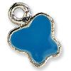 CHARM BUTTERFLY TURQUOISE 50PC