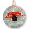 GLASS PEND.10 BLUE 1PC
