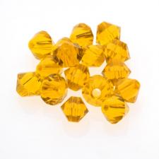 VCRYS 6MM YELLOW 25PCS