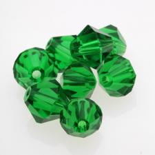 VCRYS 8MM DARK GREEN 10PCS