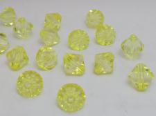 FACET 12MM BICON LT.YELLO 100G