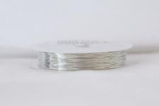 SILVER PLATED WIRE 0.4MM/ 15M