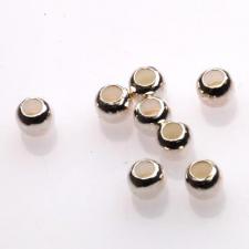SS 2.5MM ROUND BEAD 10PCS