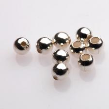 SS 3MM ROUND BEAD 10PCS