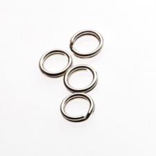 SS SPLIT RING 5MM 5PCS