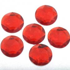 RHINE 22MM RND RED 25PC