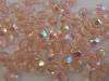 CRYS RND 4MM ROSE AB 100PCS