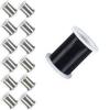 WIRE 0.25MM/BLACK 28M X 12