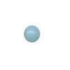 PLAS 6MM RND/PL TURQ   2500PCS