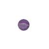 PLAS 6MM RND/CLR PURPLE 2500PC