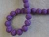VOLCANO 8MM ROUND/PURPLE 200PC
