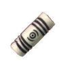 BONE 25X8 TUBE ETCH/B/W 25PCS