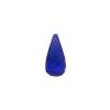 FACET DROP TEARDROP/BLUE 10PCS