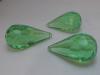 FACET DROP TEARDROP/GREEN 10PC