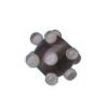 SPOTTED09 60PCS 9X11 OVAL 100G