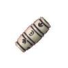BONE 18X8 TUBE ETCH/B/W 50PCS