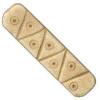 BONE 10X40MM DIV(6)/CREAM 25PC