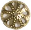BEADCAP MEDIUM 8MM/BR 200PCS