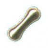HOURGLASS 3X9MM METAL/BR 200PC