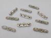 MB 3HOLE DIV/NICKEL 100PCS