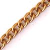 CHAIN 4MM CURB/BRASS 10M