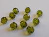 SW 6MM RND/OLIVINE 10PCS