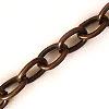 CHAIN 8MM OVAL/BROWN 5M
