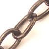 CHAIN 8MM OVAL/BLACK 5M
