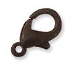 LOBSTER 10MM CLASP/BROWN 100PC