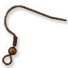 EAR WIRE/BROWN 200PCS