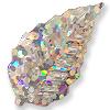 SEQUIN LEAF SILVER LASER 100GR