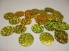 SEQUIN ROUND LRG GOLD LSR 100G
