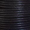 WAXED CORD 1.5MM/BLACK 10M