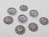 BEADCAP 10MM/BLACK 200PCS