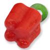 GLASS PEPPERS RED 50 PCS
